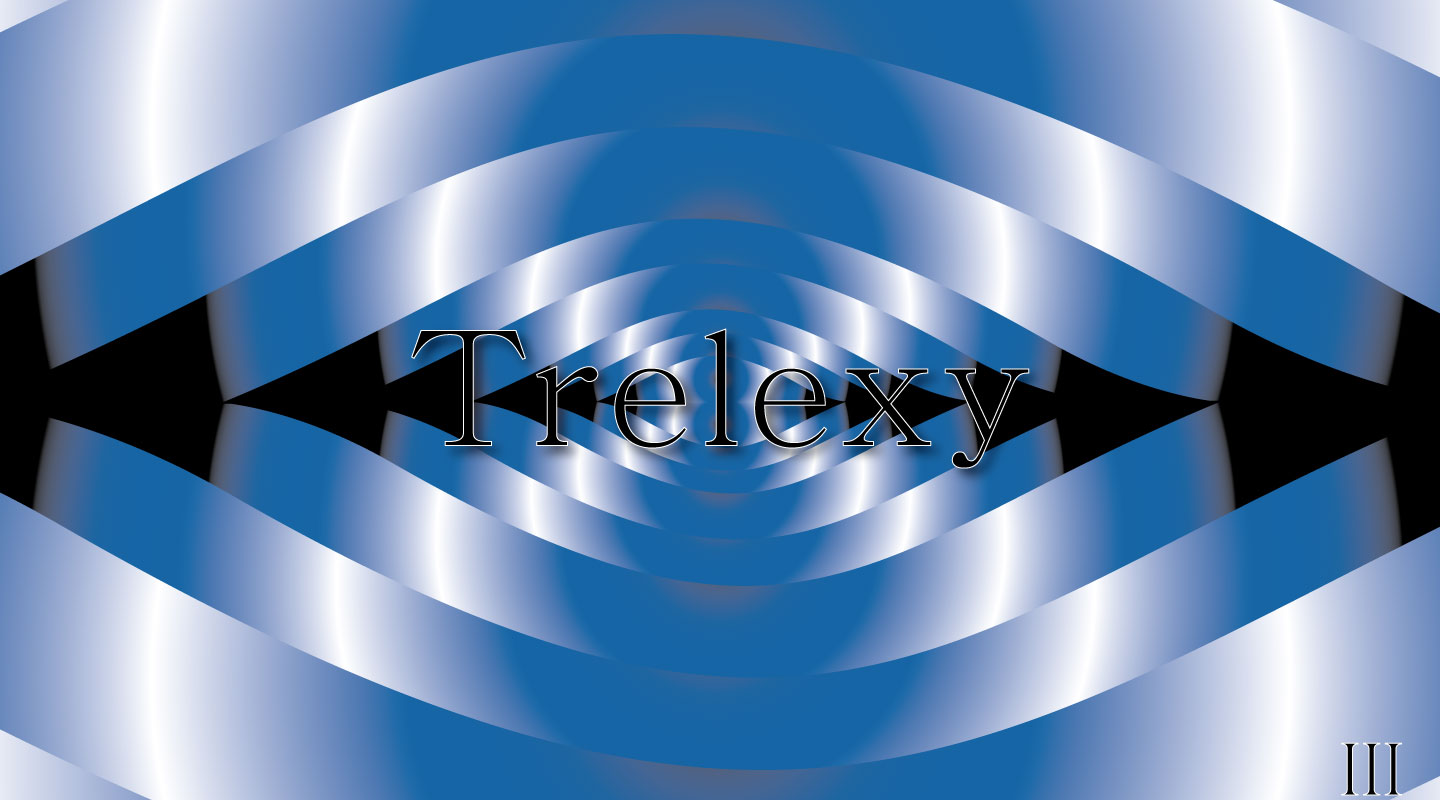 Trelexy Blue Linear Spiral - By: III