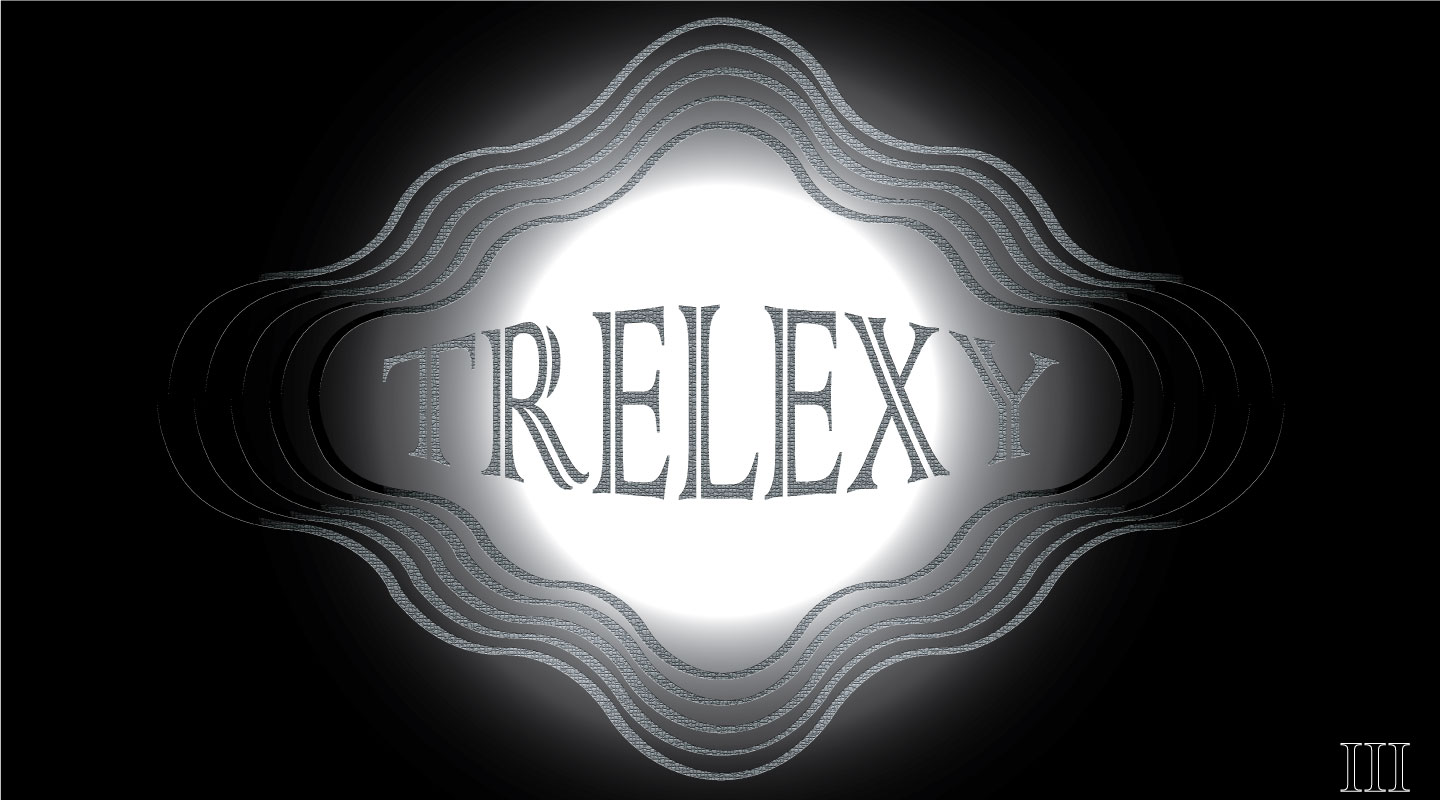 Trelexy Black and White Star Logo - By: III